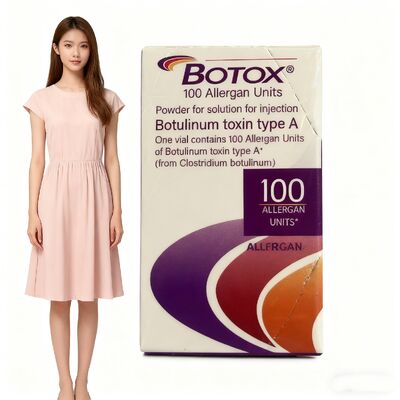 Toxina Inyectable Botox Allergan 100u Antienvejecimiento de Grado Médico Dirigido a Arrugas Faciales Dinámicas
