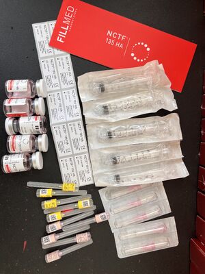 Ha Filler Nctf 135ha Reparación profunda de la piel con ácido hialurónico Meso Booster