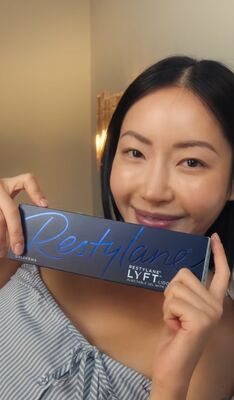 Gel de relleno dérmico Lyft entrecruzado de 1 ml para corrección de arrugas faciales y relleno de labios