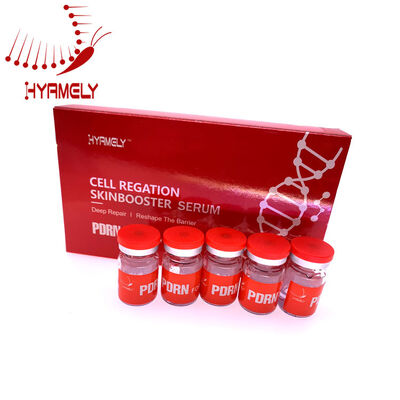 Seros blancos de PDRN 3 Ml Caja de vial 5 Solución regenerativa para el cuidado de la piel que apoya la síntesis de colágeno y la curación de la piel