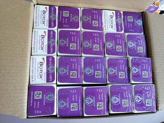 100 Unidades de alérgico antiarrugas y toxina botulínica disportiva para procedimientos cosméticos