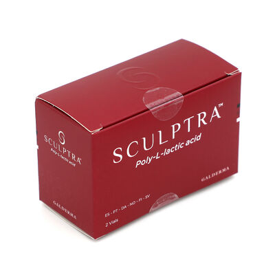 Red Sculptrure 2 viales Inyectable estimulante del colágeno avanzado para la restauración del volumen facial y el rejuvenecimiento duradero de la piel