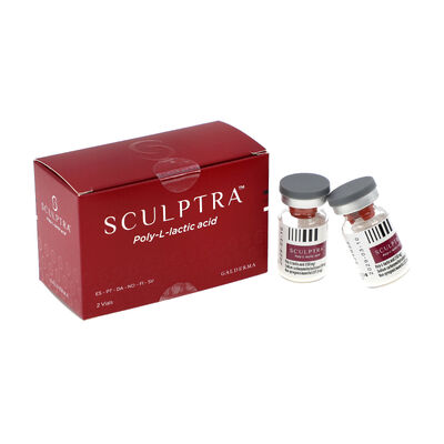 PLLA 150 mg Tratamiento facial por inyección Biostimulador profesional de colágeno Restaurar el volumen facial