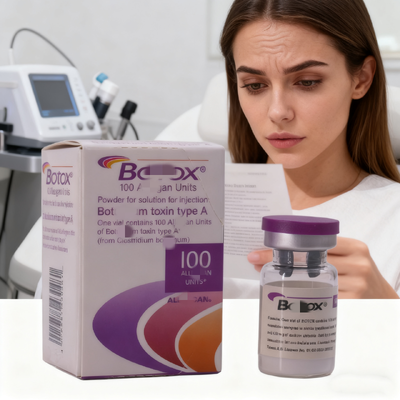 Abbvie Allergan Toxin 100 unidades Mejor Toxina Botulínica tipo A para las arrugas profundas