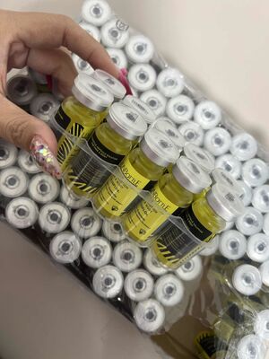 Botella de limón para bajar de peso Solución lipolítica para el doble mentón, el vientre