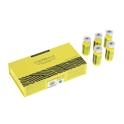 Solución lipolítica Botella de limón 10 ml para el abdomen plano que arde la barriga