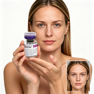 Botox de alta pureza 100 UI de Toxina Botulínica 1 vial
