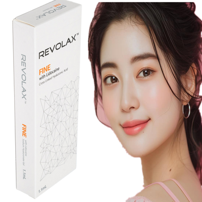 Relleno dérmico OEM 1.1ml Revolax Fine Deep Sub-Q ligero para líneas finas y rejuvenecimiento sutil de la piel