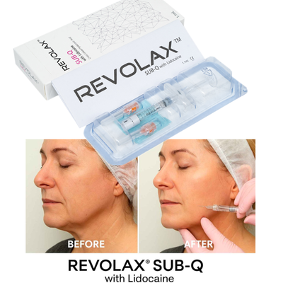 Relleno dérmico OEM 1.1ml Revolax Fine Deep Sub-Q ligero para líneas finas y rejuvenecimiento sutil de la piel