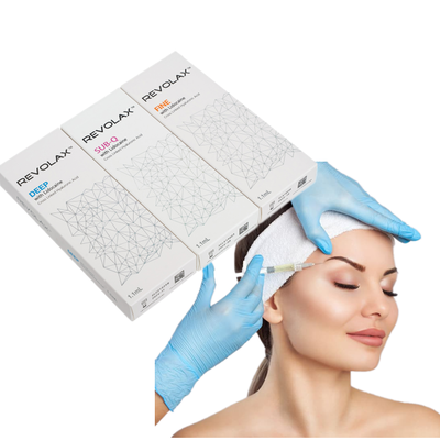 1.1ml Revolax Deep HA Relleno Dérmico para Arrugas Faciales Profundas Añade Volumen a los Labios