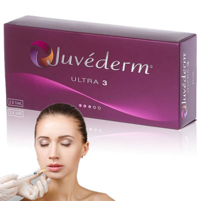 Llenador cutáneo ácido hialurónico femenino, llenador del labio de Juvederm ultra 3 ultra 4