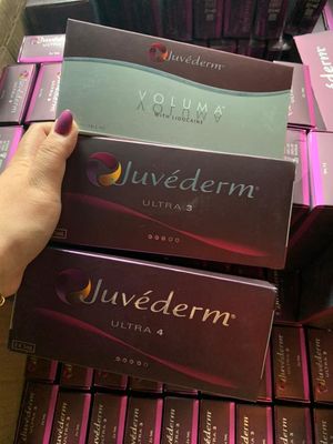 La arruga cutánea de la frente del llenador de Juvederm Ultra3 Ultra4 Voluma quita contorno de los labios