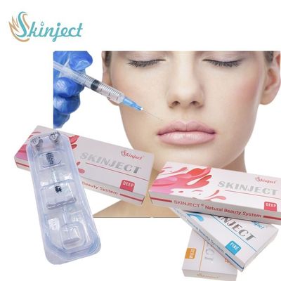 Inyección profunda del llenador del labio del OEM 5ml Hyaluron de MSDS