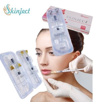 Inyección profunda del llenador del labio del OEM 5ml Hyaluron de MSDS