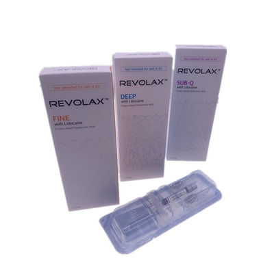 Llenador facial ácido hialurónico profundo 1.1ml de Revolax con lidocaína