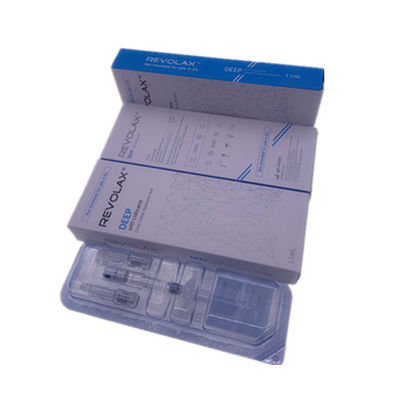 Llenador facial ácido hialurónico profundo 1.1ml de Revolax con lidocaína