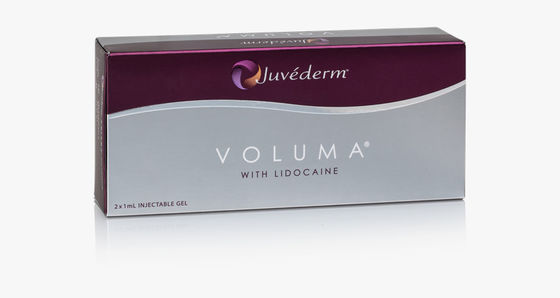 Llenadores inyectables ácidos hialurónicos del gel de Juvederm Voluma 2x1ml