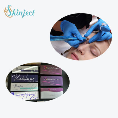 Llenador cutáneo ligado cruz de Juvederm inyectable para el doblez nasolabial