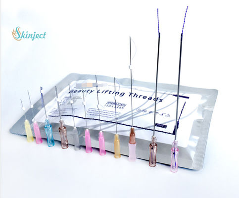 Tipo 3D L lifting facial no quirúrgico 21G del DIENTE de la aguja PDO