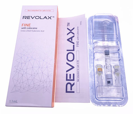 Llenador cutáneo ácido hialurónico 1.1ml de Revolax muy bien inyectable