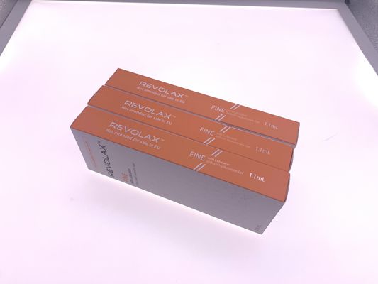 Llenador cutáneo ácido hialurónico 1.1ml de Revolax muy bien inyectable