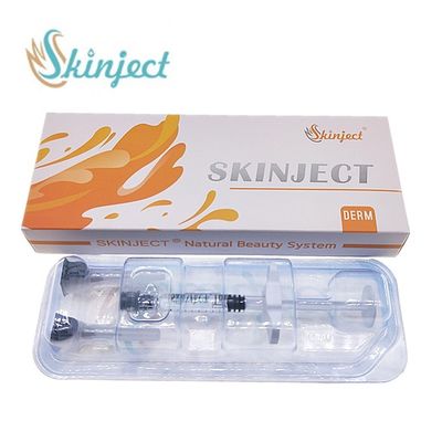 Inyecciones ácidas hialurónicas ligadas cruz del labio de Skinject