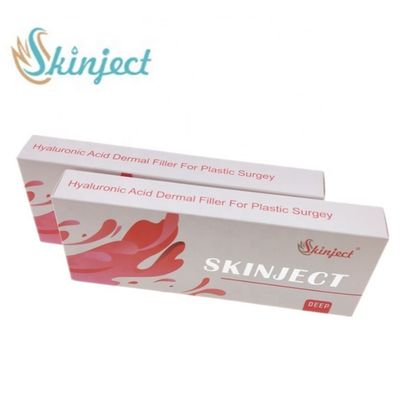 Llenador ácido hialurónico ligado cruz inyectable 1ml 2ml 5ml para la nariz Chin Cheek