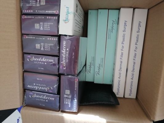 gel inyectable ácido hialurónico de Juvederm del llenador de la cara 2x1ml