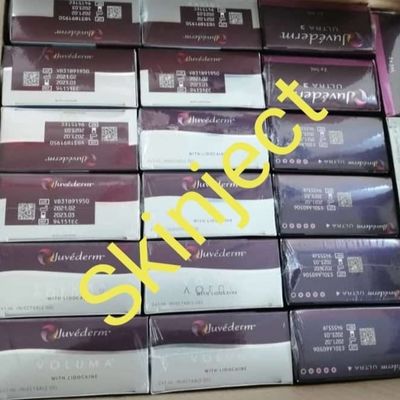 gel inyectable ácido hialurónico de Juvederm del llenador de la cara 2x1ml