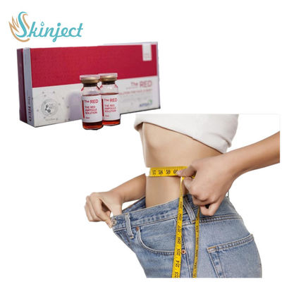 La solución lipolítica de disolución gorda roja 10ml del suero cada frasco