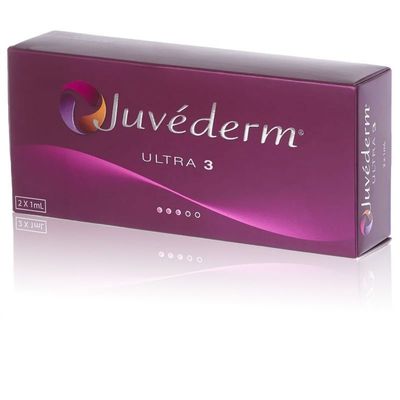 Llenador cutáneo ácido hialurónico Juvederm del llenador del gel del labio ultra 3 ultra 4
