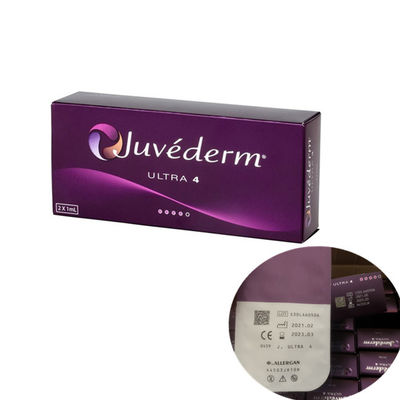 La cruz ultra 4 de Juvederm ligó el volumen cutáneo de los labios del llenador 24 mg/ml de duradero