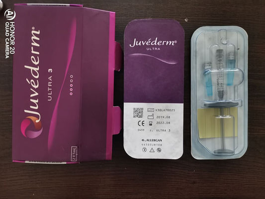 Llenador cutáneo ácido hialurónico Juvederm llenador de la cara de la ampliación de ultra 3 labios