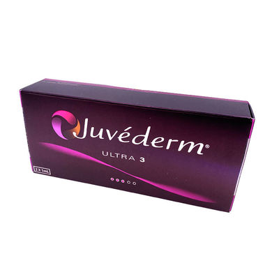 Llenador cutáneo ácido hialurónico inyectable antienvejecedor ultra 3 de Juvaderm de 2 labios del ml