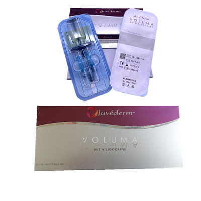 Llenador cutáneo ácido hialurónico 2x1ml antienvejecedor de Voluma de la inyección