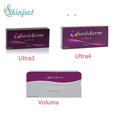Forma cutánea inyectable cruzada del labio del llenador ultra 4 de Juvederm con lidocaína