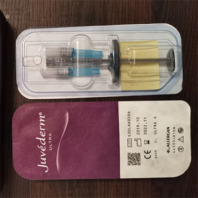 Forma cutánea inyectable cruzada del labio del llenador ultra 4 de Juvederm con lidocaína
