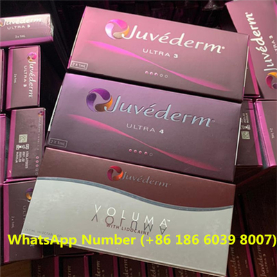 Forma cutánea inyectable cruzada del labio del llenador ultra 4 de Juvederm con lidocaína