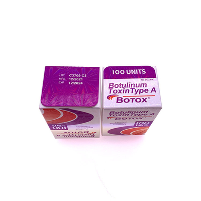 Toxina Botulinum de  Allergan de 100 unidades para el retiro de las arrugas