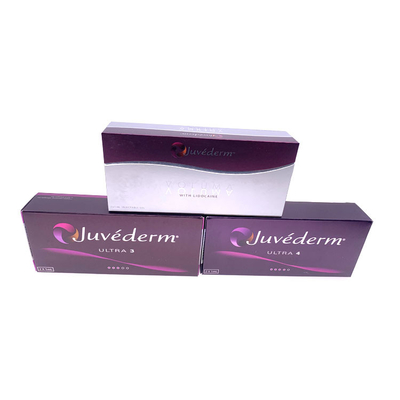 La cruz ácida hialurónica de Juvederm ligó la inyección cutánea del labio del llenador
