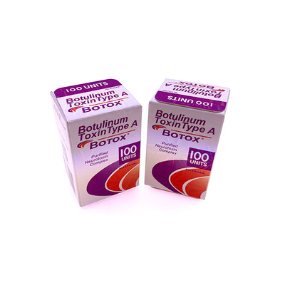 Nuevo tipo del estilo una toxina Botulinum  de 100units Allergan para las arrugas faciales