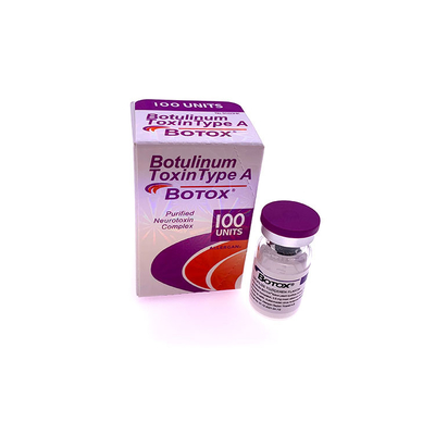 Toxina Botulinum de  Allergan del retiro altamente eficaz de la arruga mecanografiar una unidad 100