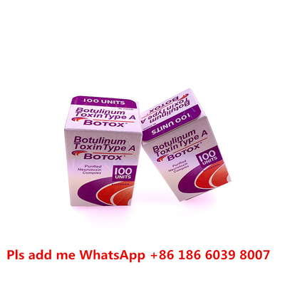 Toxina Botulinum 100iu de  de la marca de Allergan para el producto de belleza