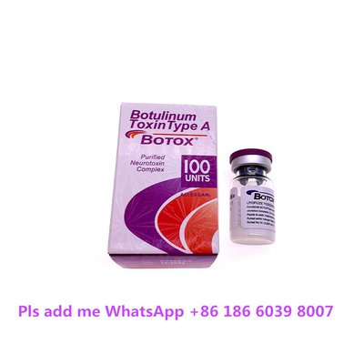 BTX anti Botulinum de Toxina Botulinica de la arruga de la inyección 100iu de Allergan de la toxina
