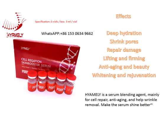 suero meso Pen Injection hialurónico de 3ml Hyamely Pdrn Microneedling