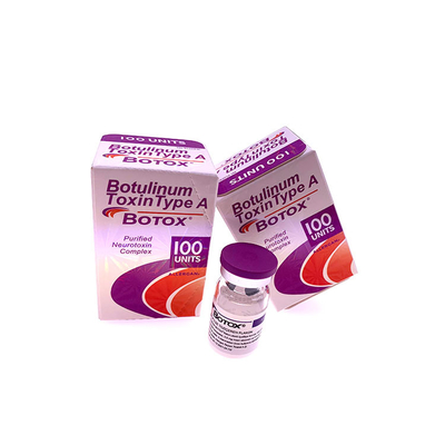 tipo de 50u 100u 150u una toxina Botulinum de la inyección de Allergan  para la arruga anti
