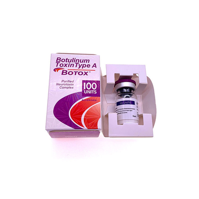 tipo de 50u 100u 150u una toxina Botulinum de la inyección de Allergan  para la arruga anti