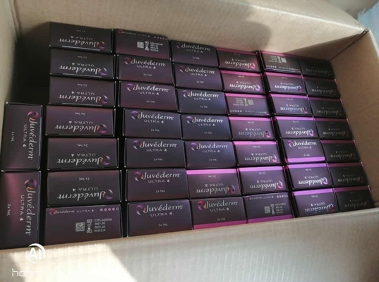 Llenador cutáneo ácido hialurónico del labio de Juvederm del llenador de Juvederm con la lidocaína 2x1ml Ultra3 Ultra4