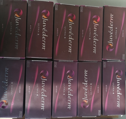Llenador cutáneo ácido hialurónico del labio de Juvederm del llenador de Juvederm con la lidocaína 2x1ml Ultra3 Ultra4