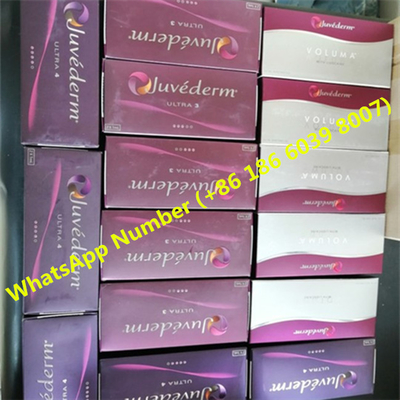 La cruz purificada de la ha ligó el llenador cutáneo Juvederm ultra para las arrugas 2x1ml